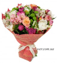Flowers, smile, happiness